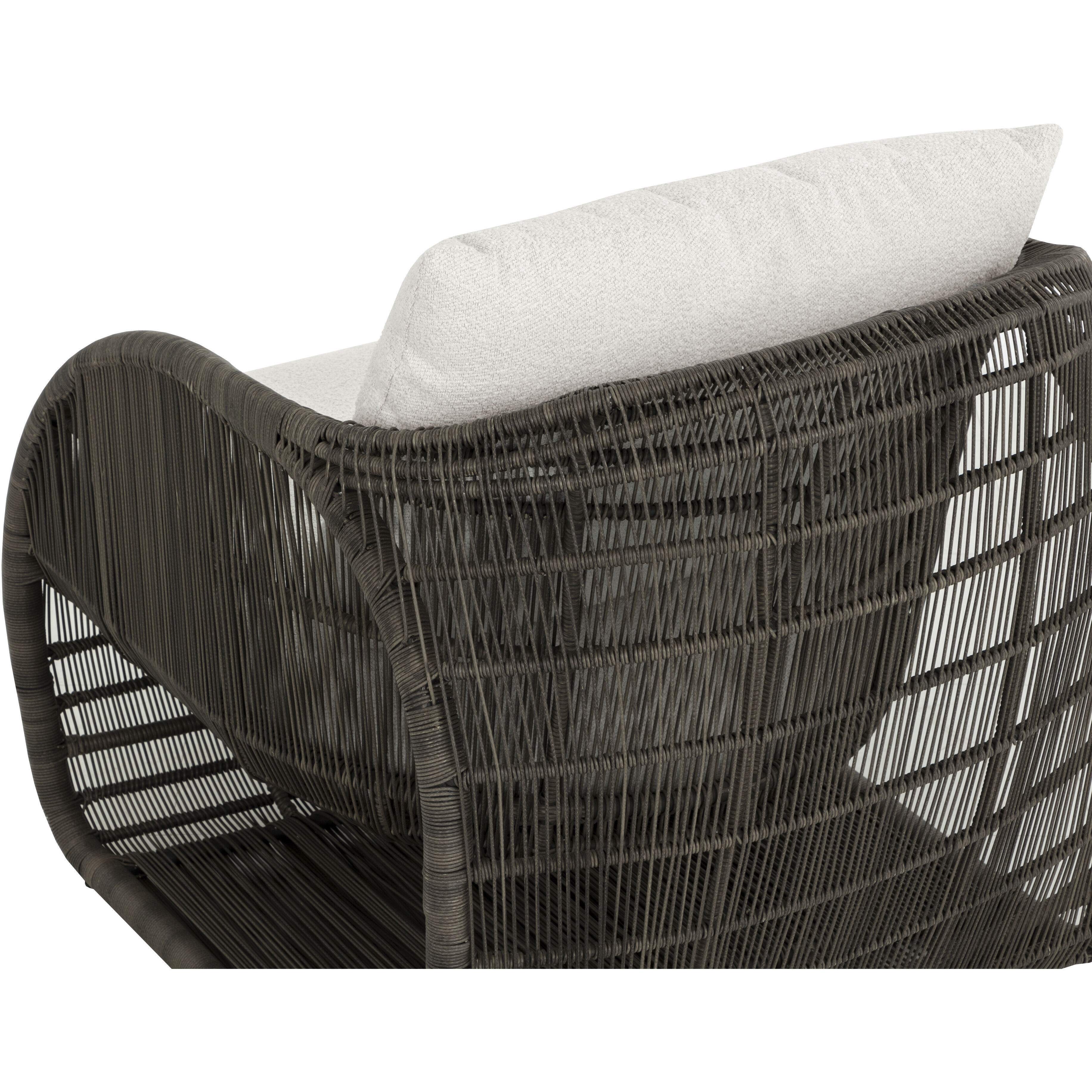 Tulum Louis Cream Outdoor Lounge Chair